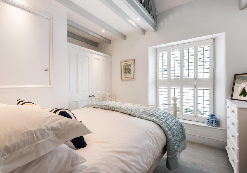 Shuttercraft Cornwall Tier on Tier Bedroom Window Shutters