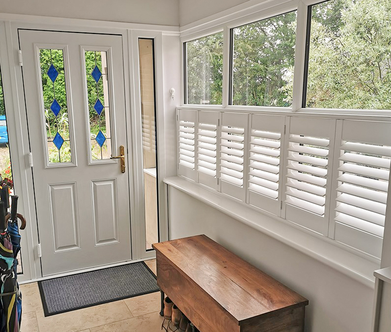Shuttercraft Norwich Cafe Style Shutters Entrance Hall