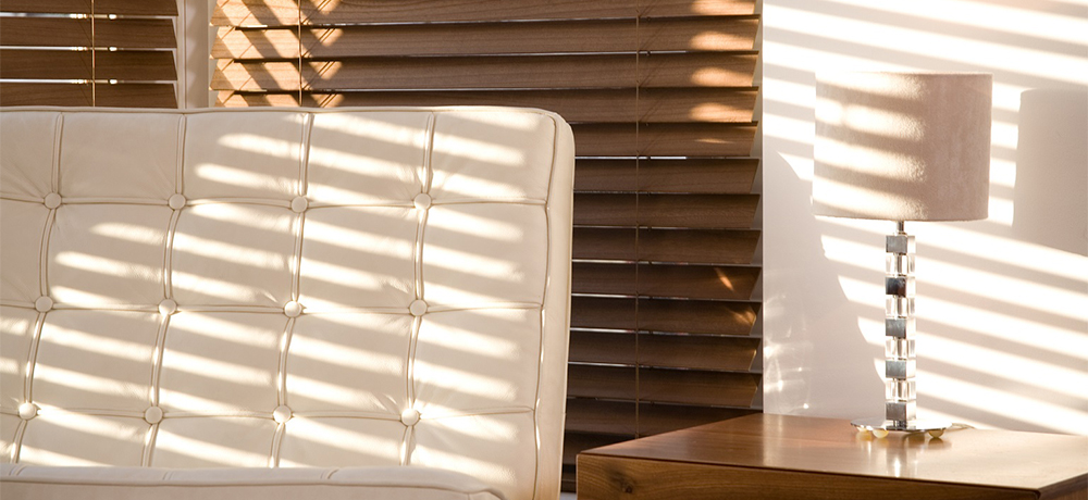 PURE Wood Venetian Blinds for Living Rooms