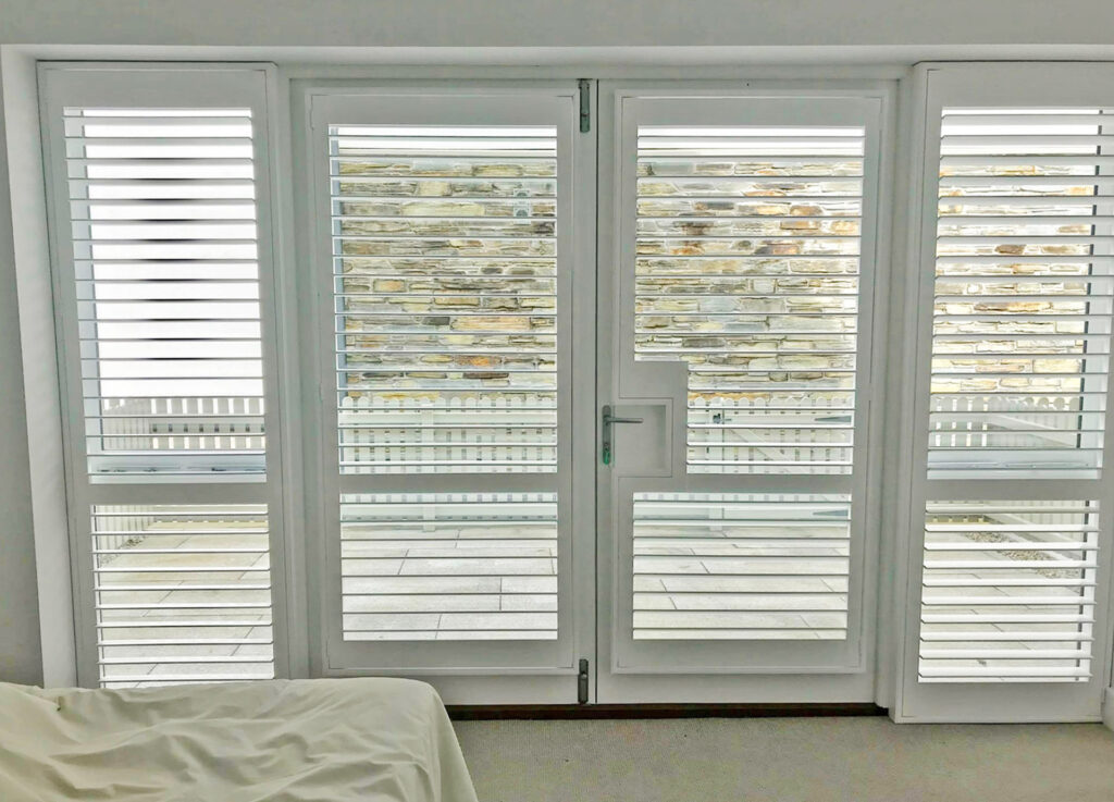 French Door Shutters Made To Order, Plantation Shutters For Patio Doors Uk