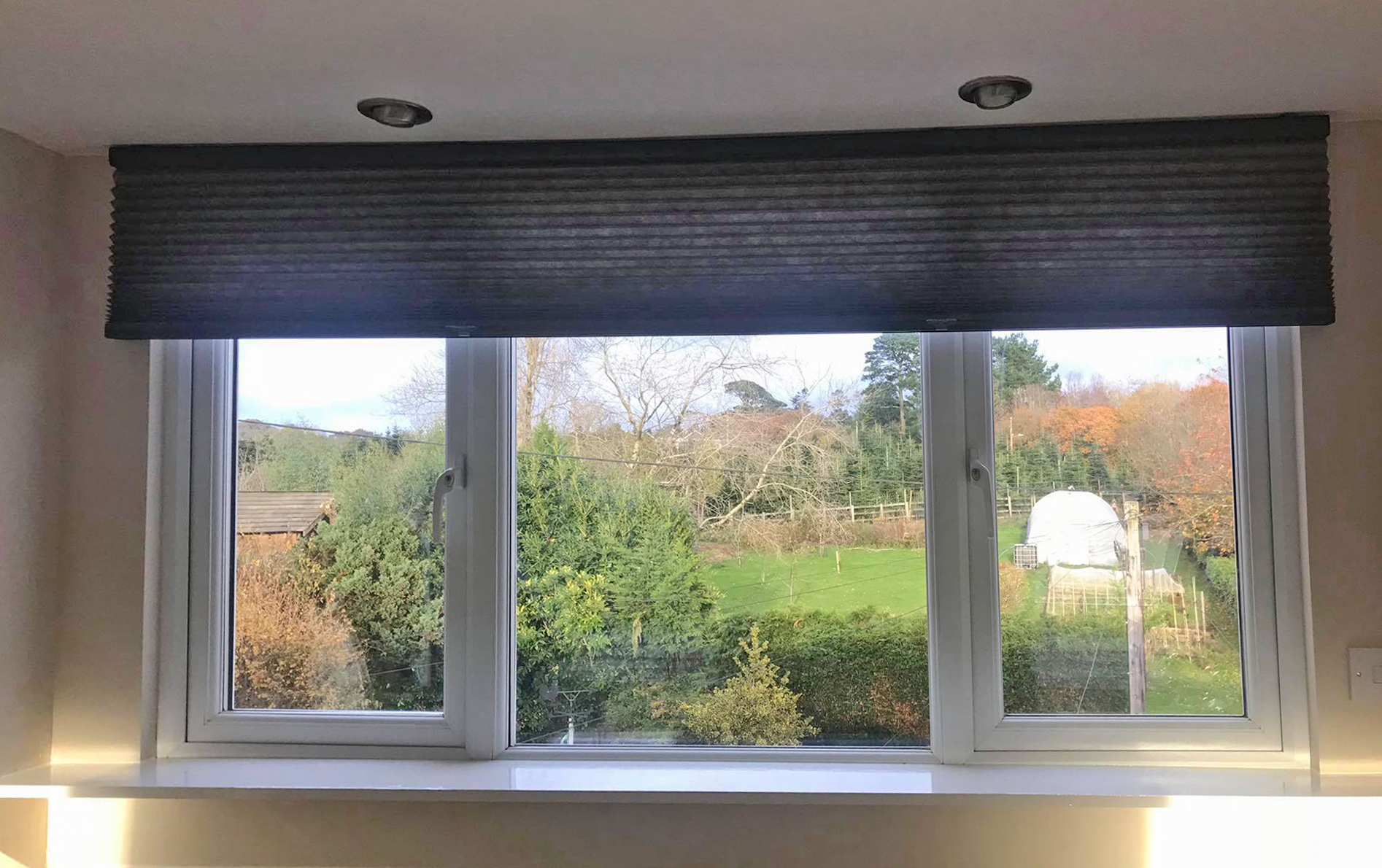 Shuttercraft Cornwall Honeycomb Blinds for Bedroom