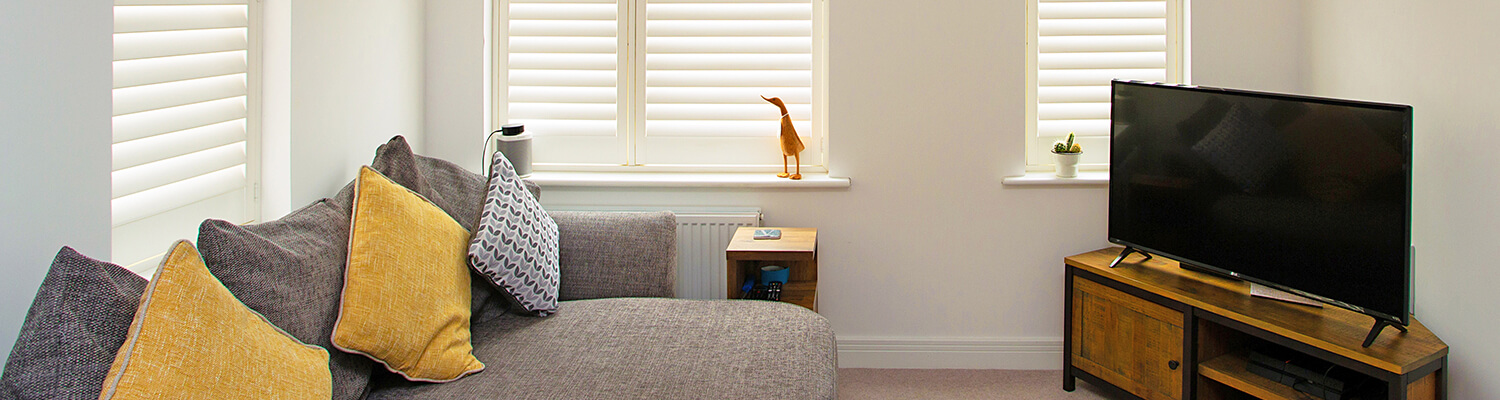 living room shutters