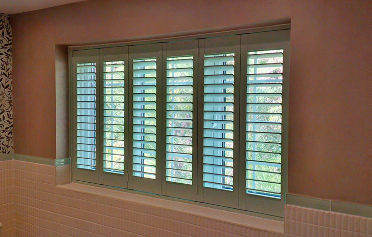 Bathroom Window shutters