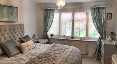 Full Height Bedroom Shutters Bonjour Image