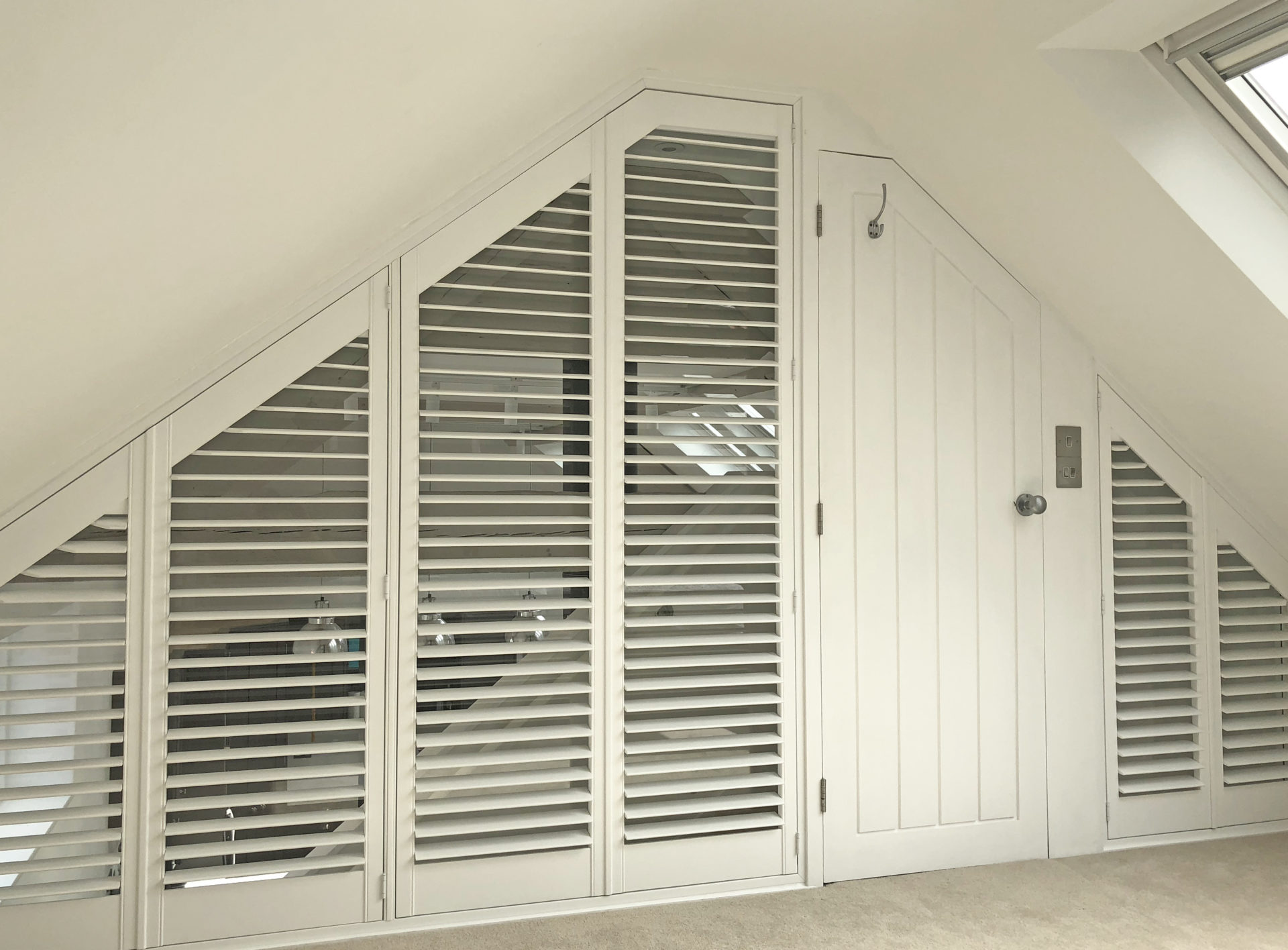 Shuttercraft Norwich Special Shape Shutters Bedroom