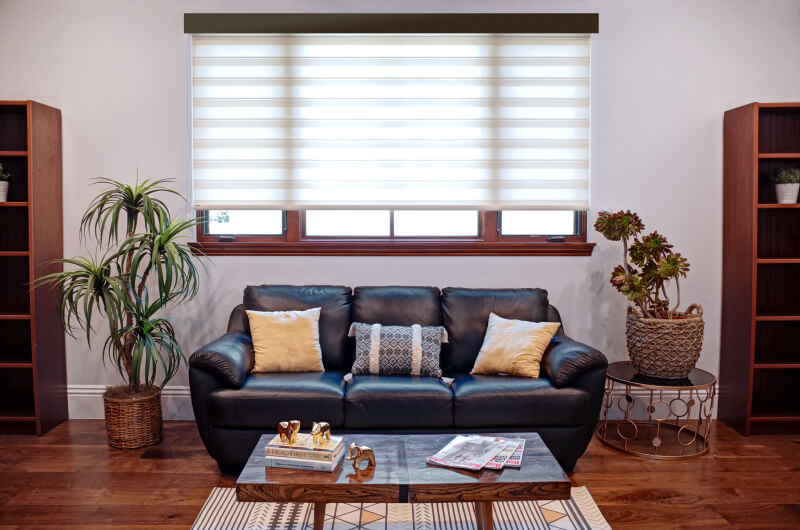 Aversa Fabric Blind Modern Valance