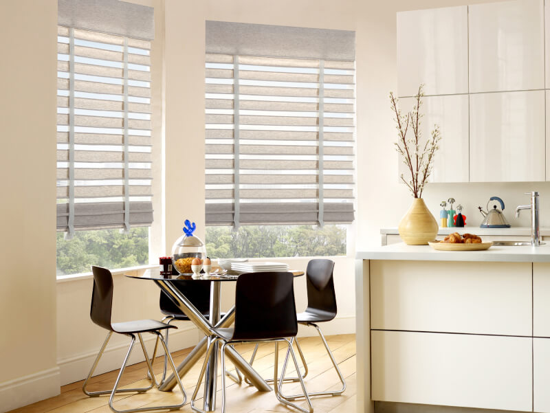 Lioni Fabric Blinds White