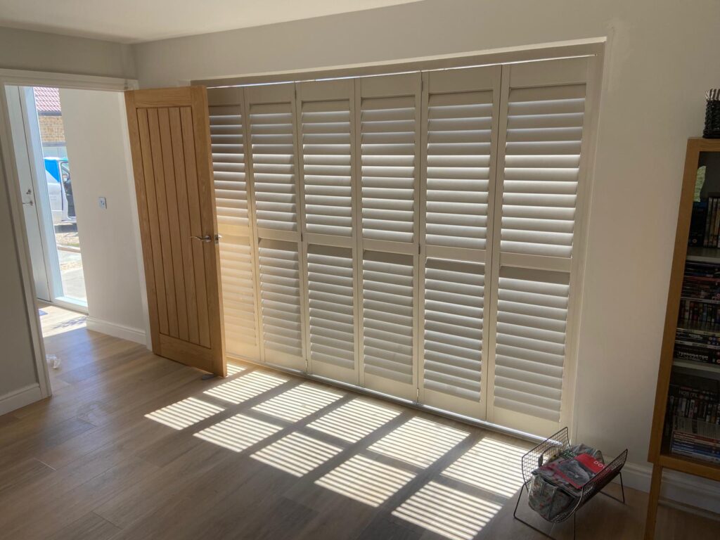 Somerset Free Floating track shutters