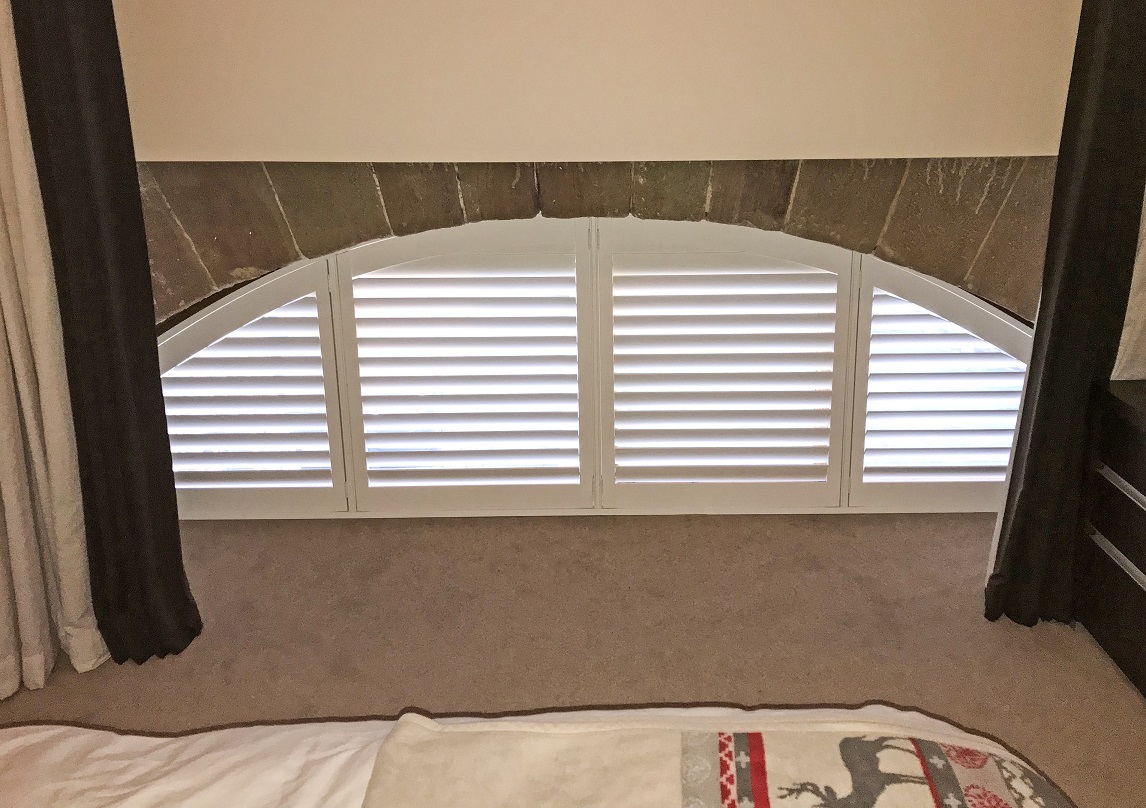 Shuttercraft West Yorkshire Arched Special Shape Shutters – med