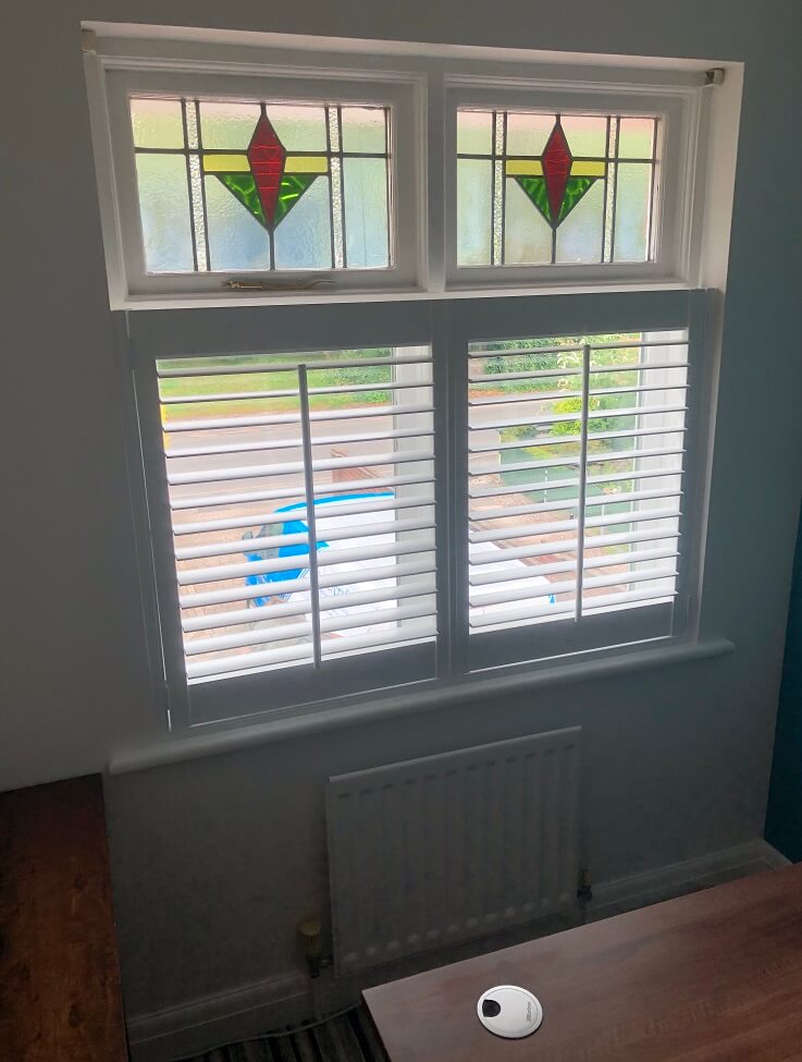 Cafe Style Shutters by Shuttercraft Stafford