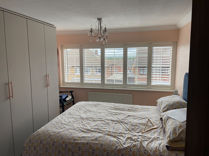 Full Height Bedroom Window Shutters from Shuttercraft Doncaster