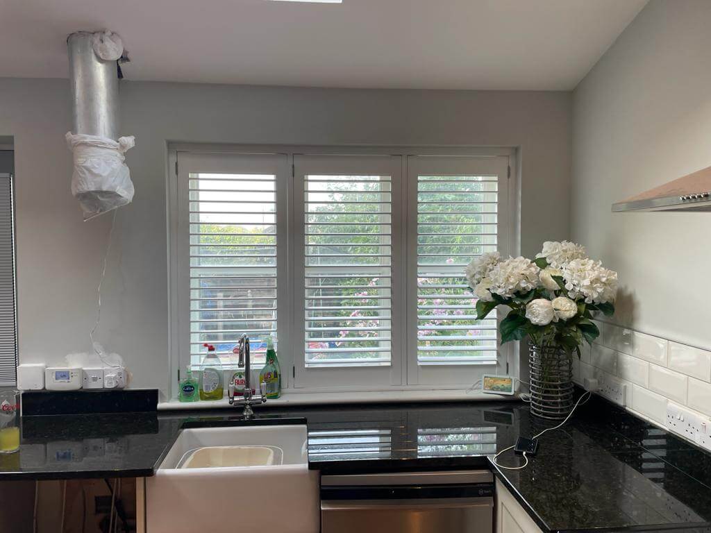 Harrogate Kitchen Full Height Shutters