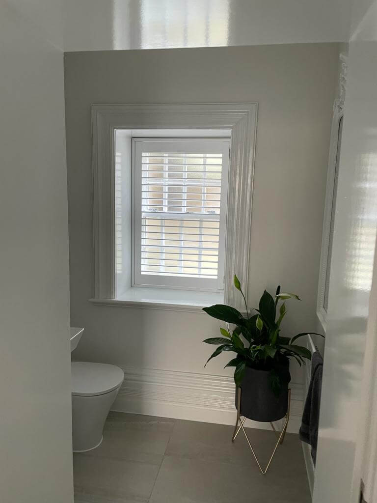 Harrogate Toilet Full Height Shutters Pure White