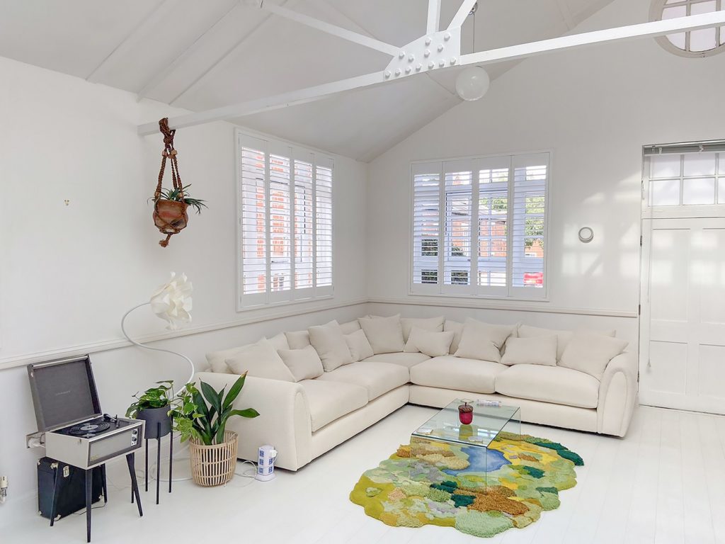 Beautiful White Wooden Shutters