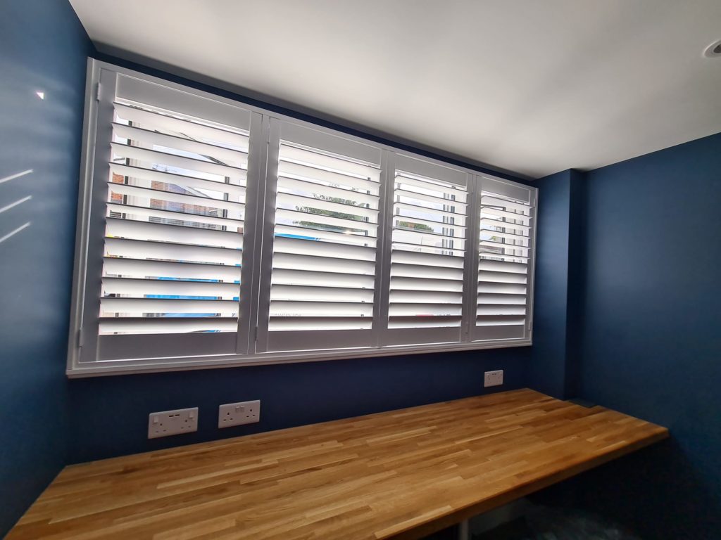 White Window Shutters Full Height