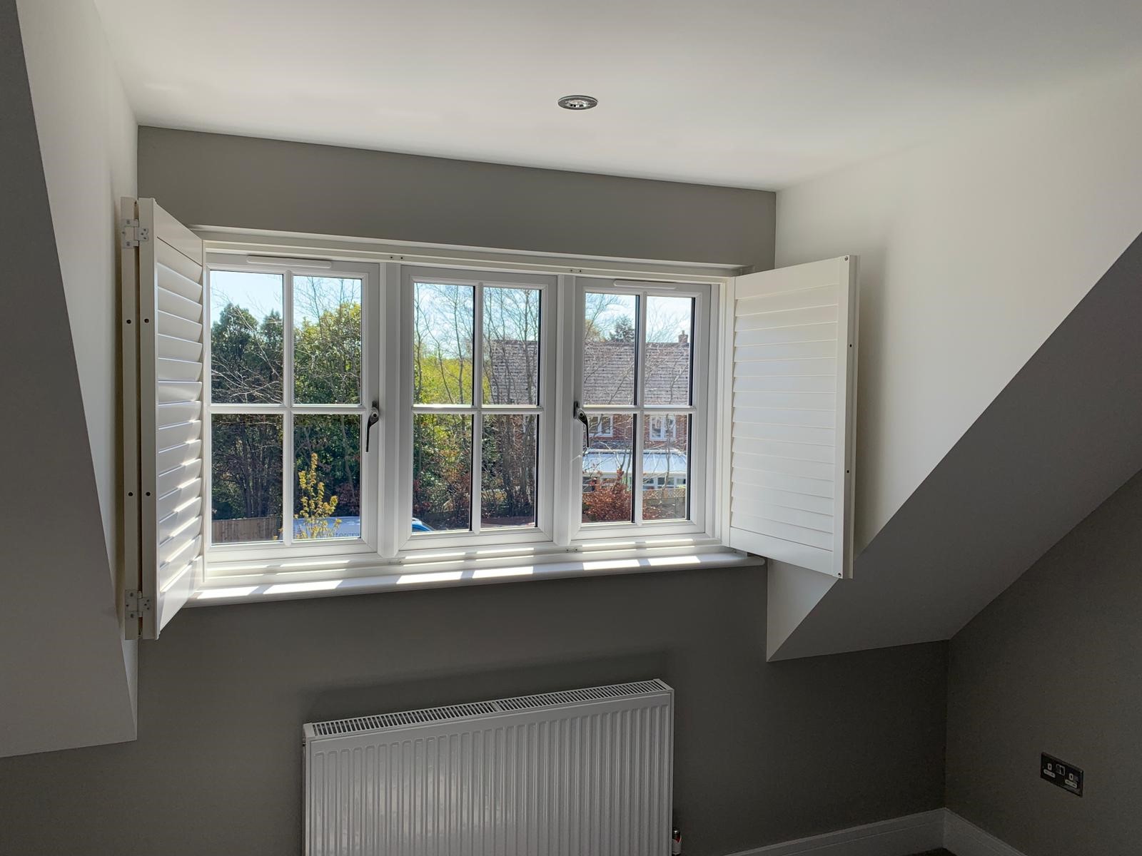 Shuttercraft Henley Dormer Window Wooden Shutters