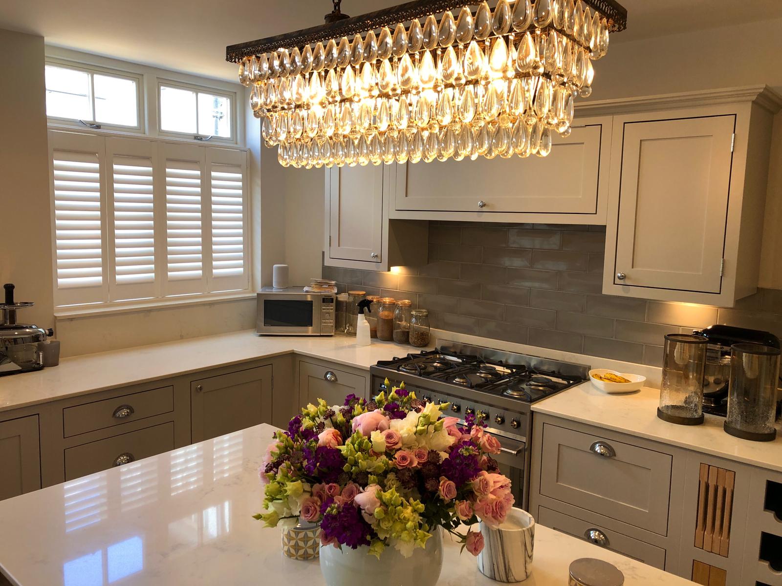 St.Albans fitting Fiji solid tier on tears and Cuba kitchen bifolds