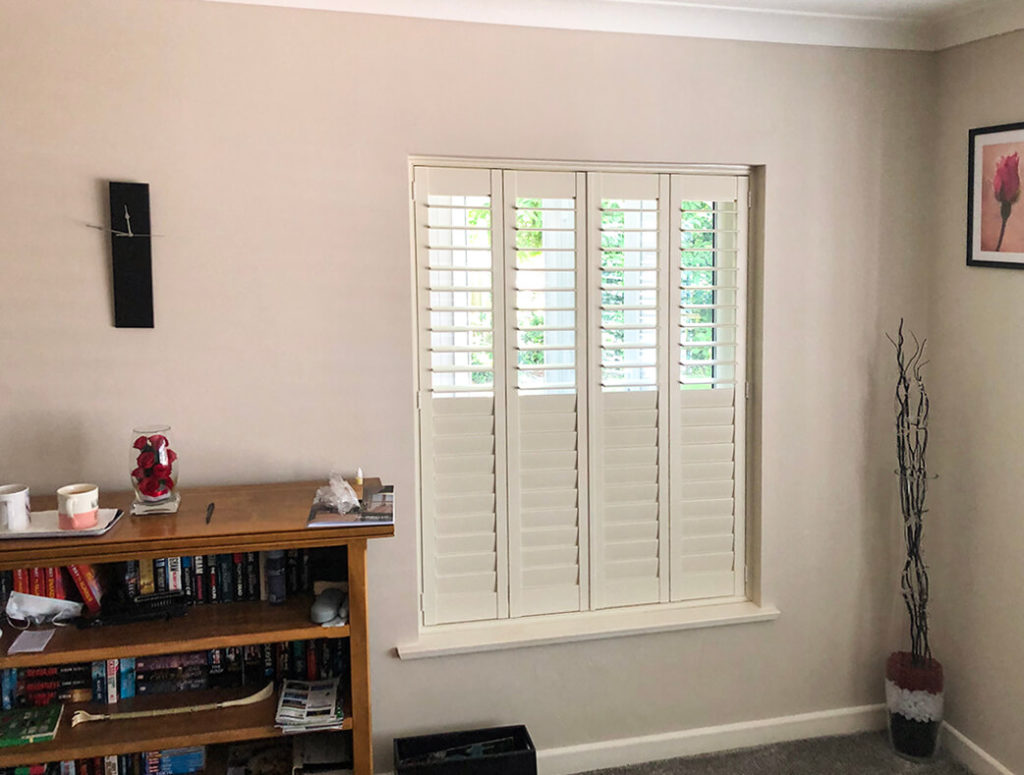 Shuttercraft Stafford Full Height shutters in Living Room