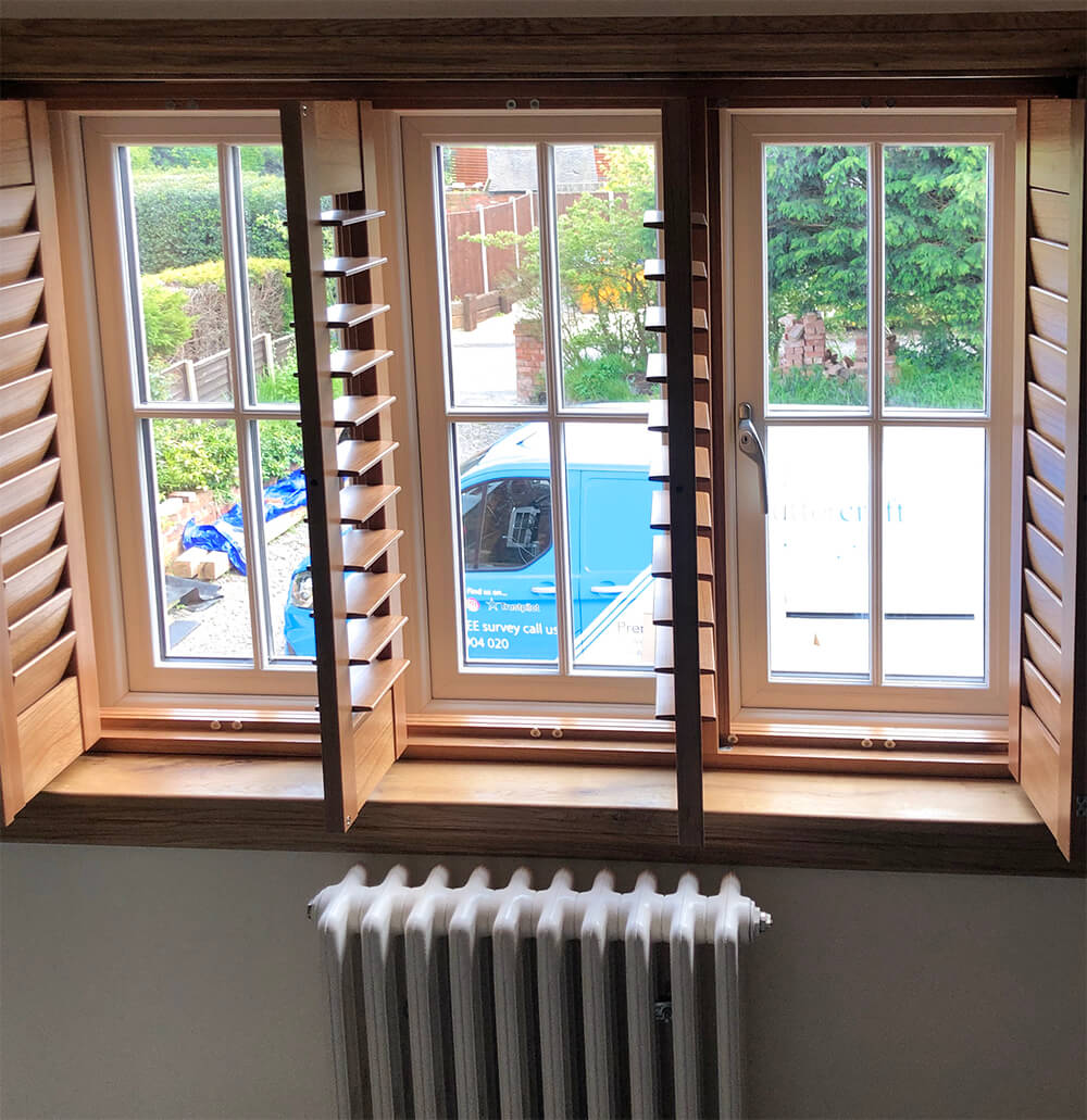 Shuttercraft Stafford Wooden Window Shutters Full Height