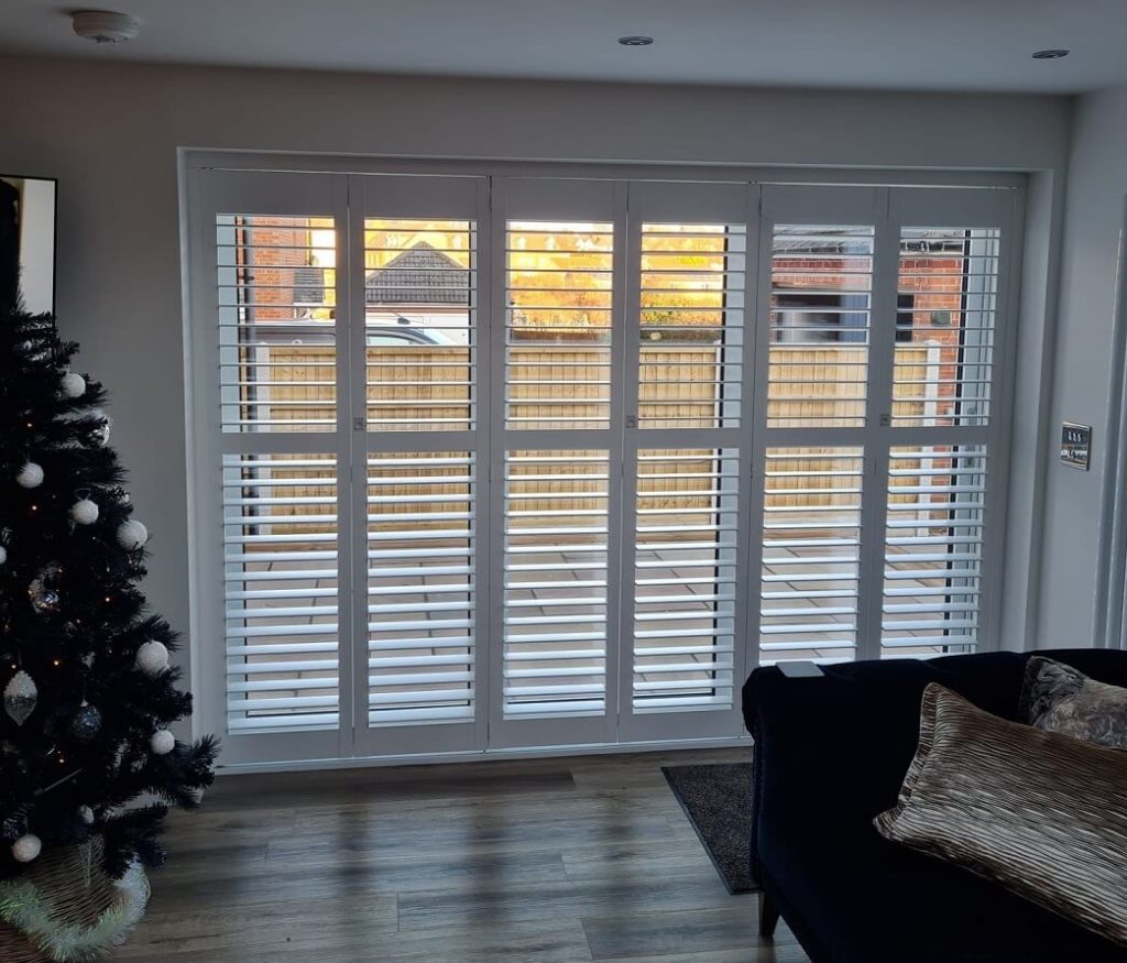 Interior Shutters on Track