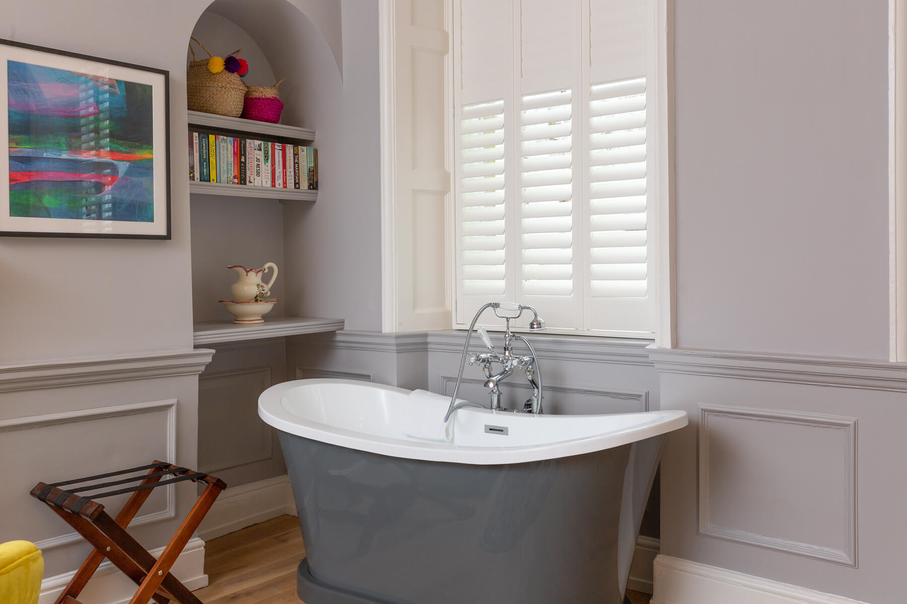 Somerset Shutters Full Height Eight Hotel Bath