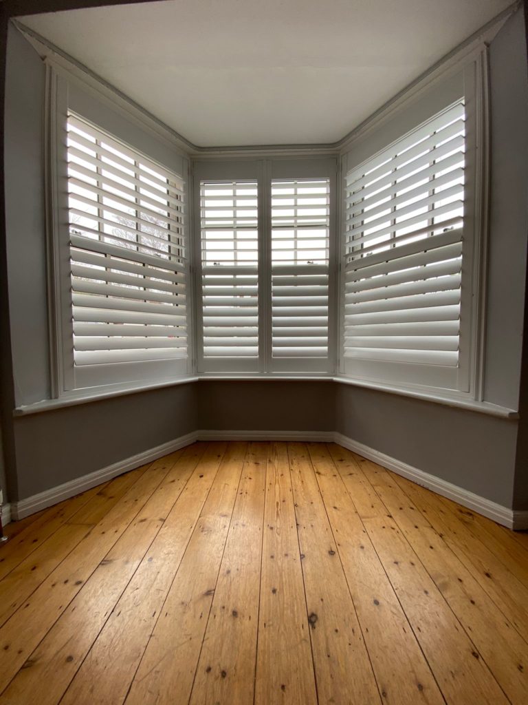 St Albans Bay Window Internal Shutters