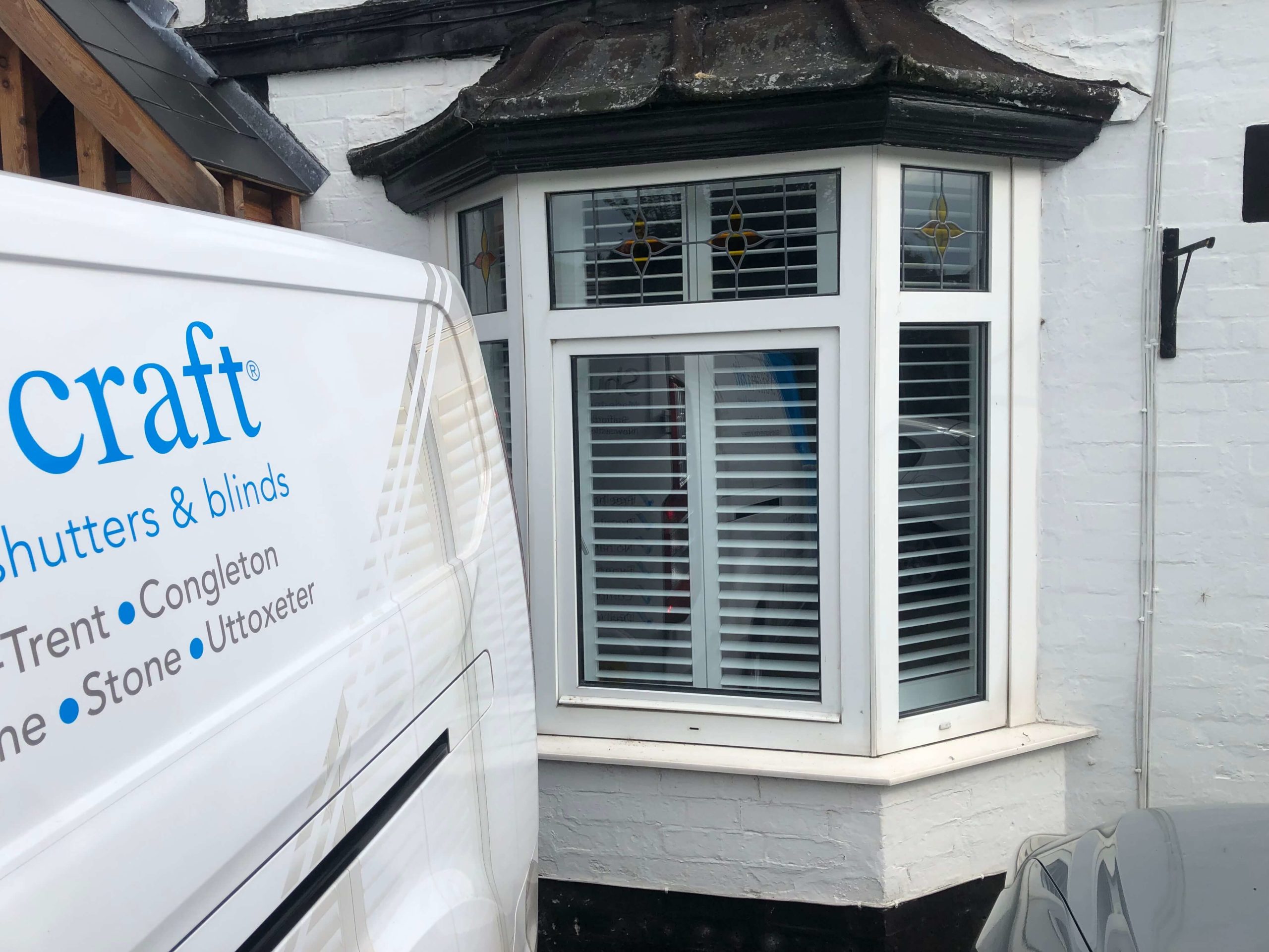 Stafford bay window exterior house