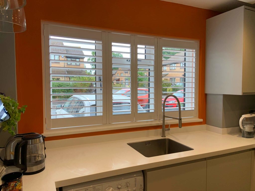 Stylish window shutters in Dorset