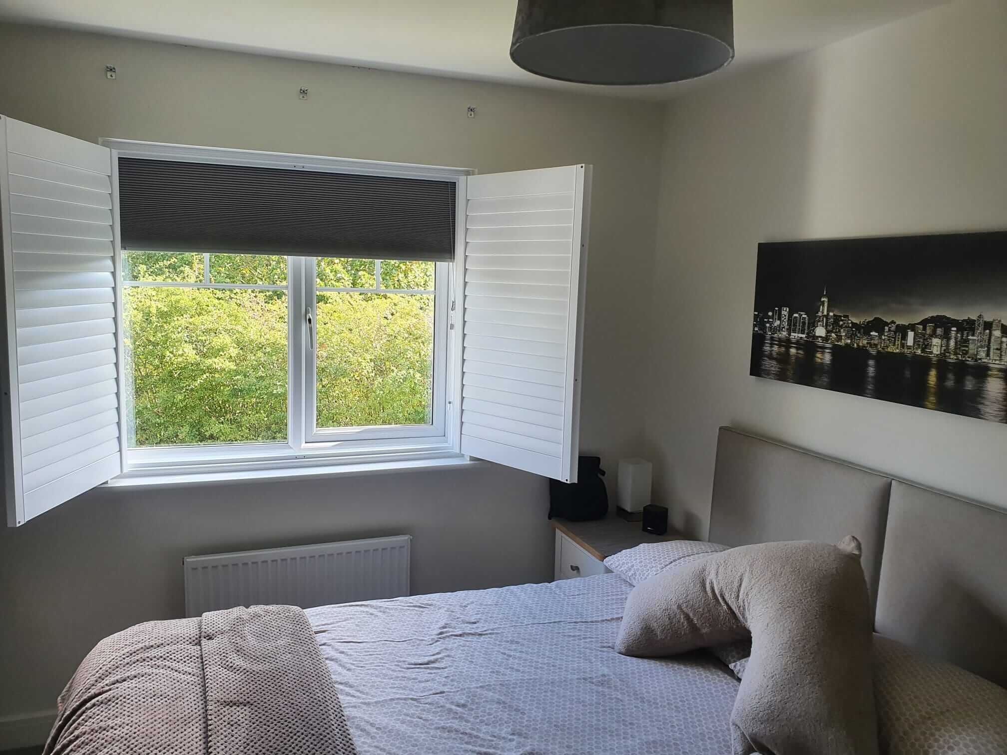 Telford Bedroom Shutter and shade Full height (2)