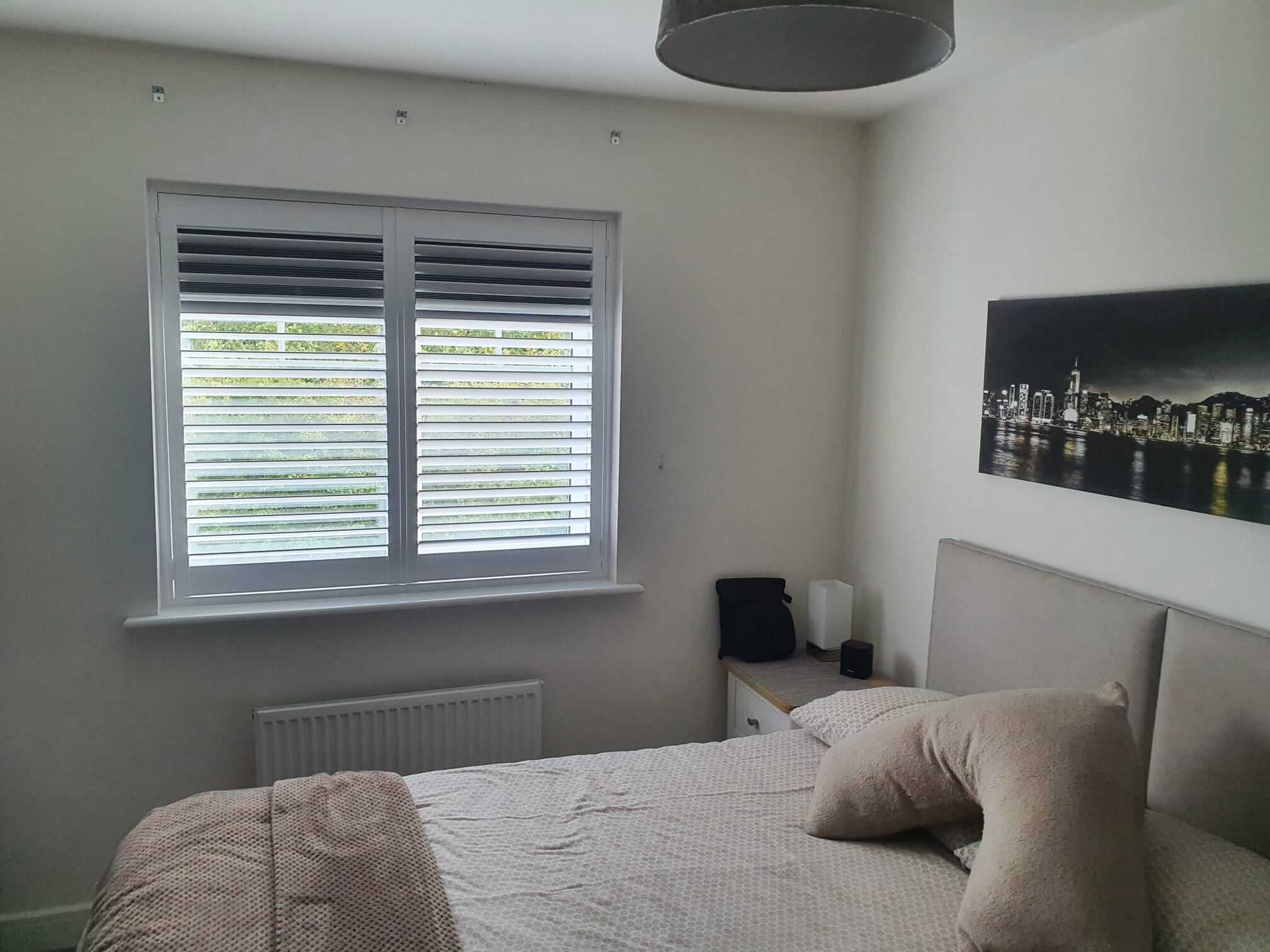 Telford Bedroom Shutter and shade Full height (3)