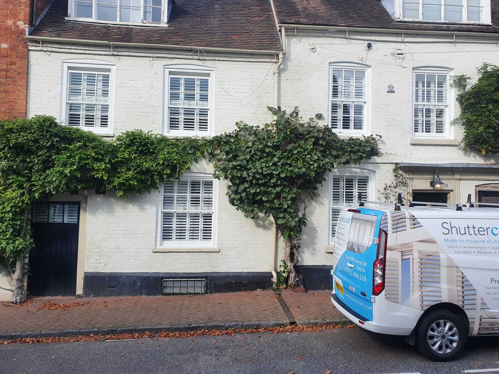 Telford House Exterior Shutters