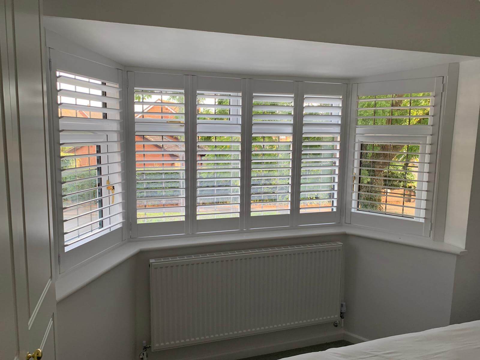 Telford Shutter Bay Window Full height