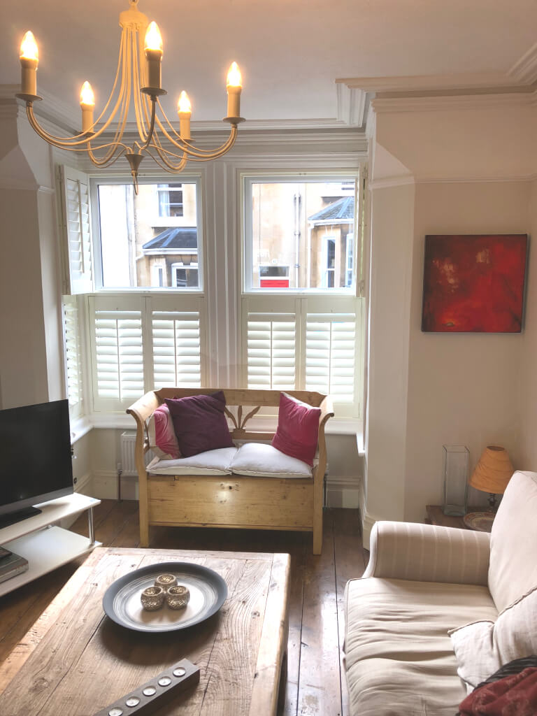 Shutters means you don't have to compromise on privacy