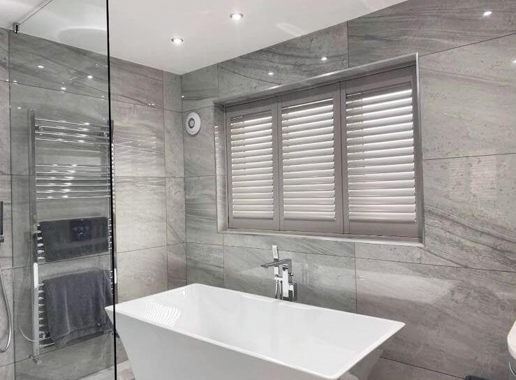 UK bathroom shutters