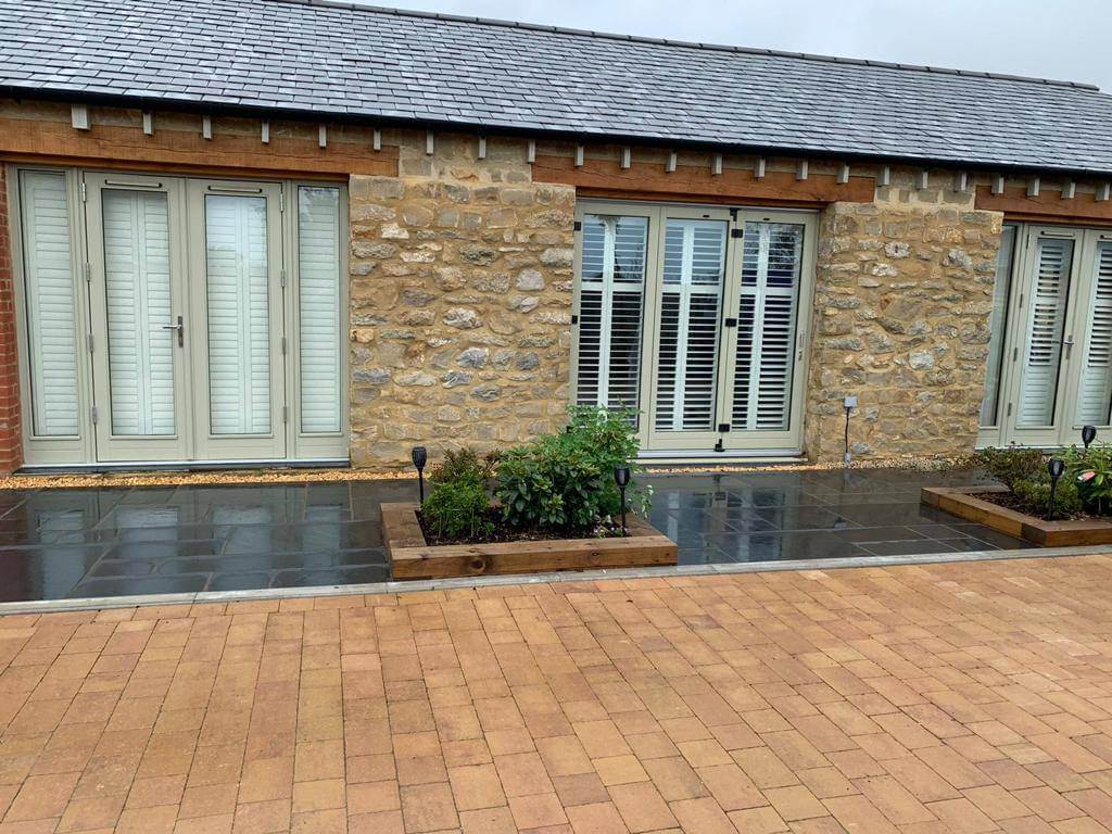 shutters in conservatories