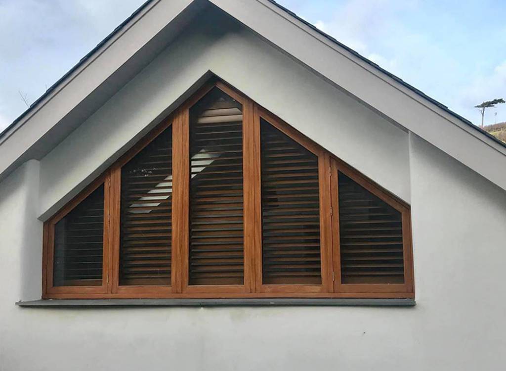 made to order shaped shutters