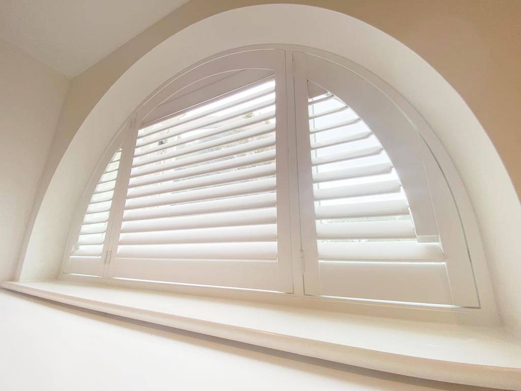 arkward window shutter shape