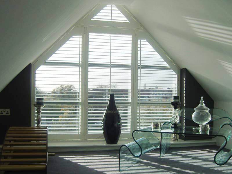 window shutters for shaped windows