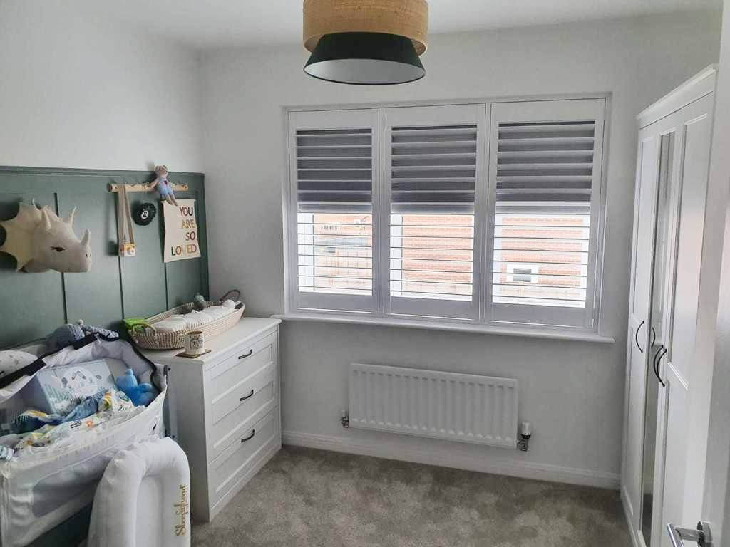 shutters with blackout blind