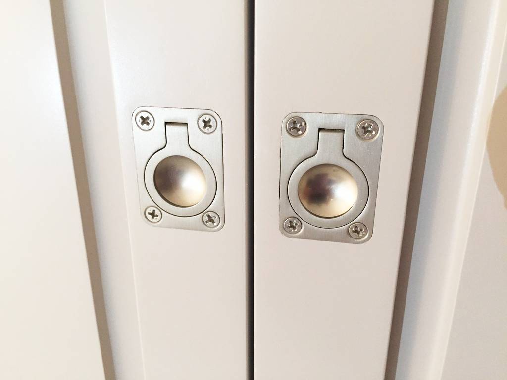cupboard wooden shutters