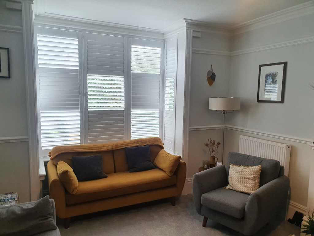 home privacy with shutters