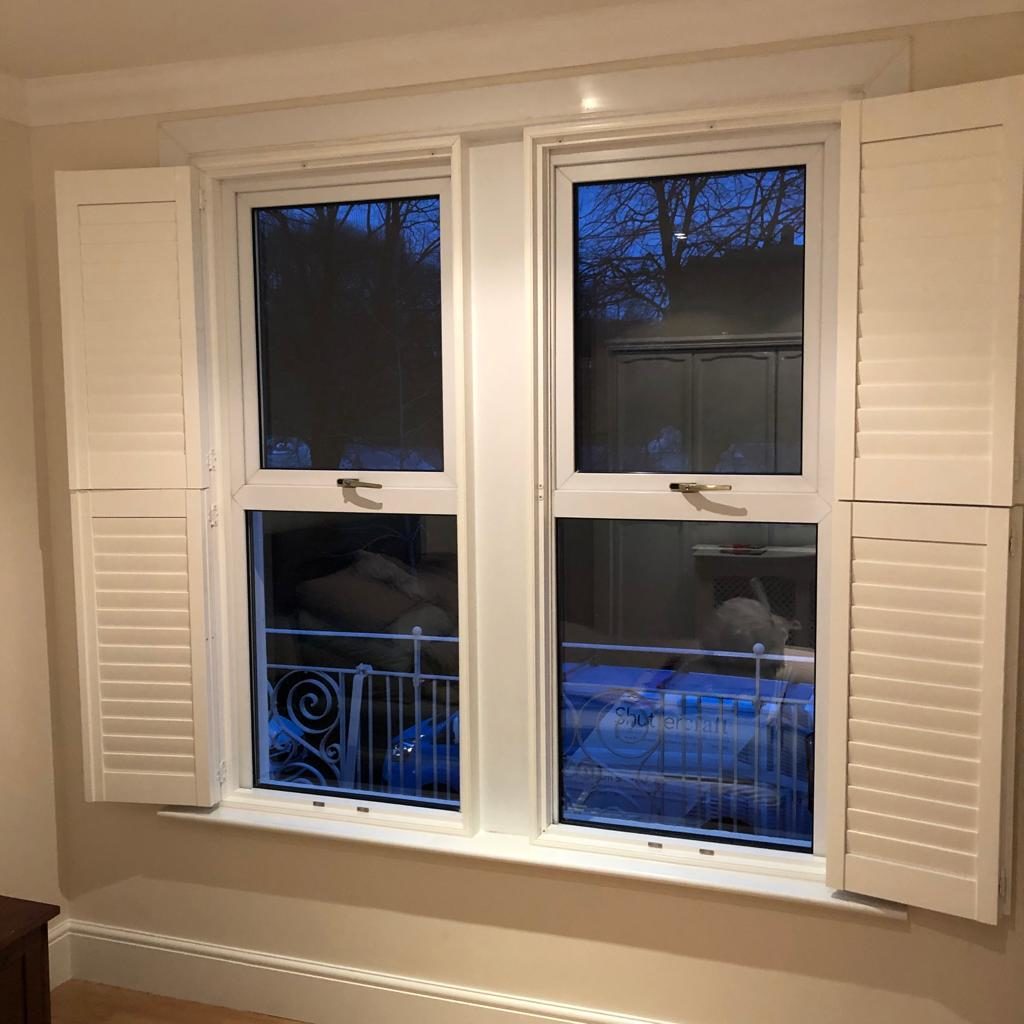 Swindon Tier on Tier White Shutters