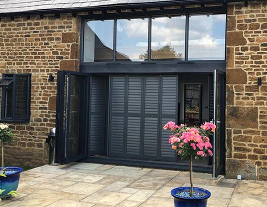 shutters black