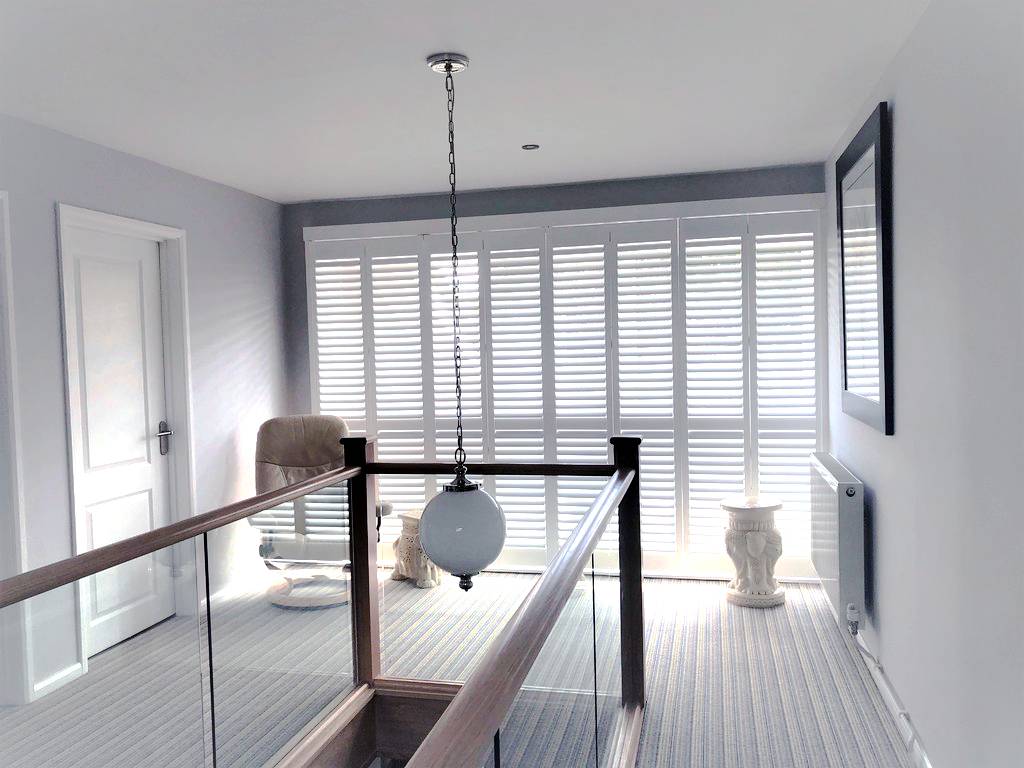 White shutters are not exclusively for windows