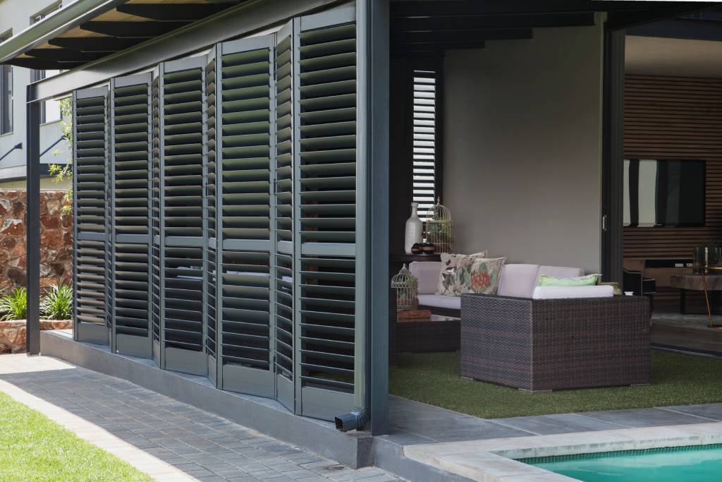 outside shutters in situ