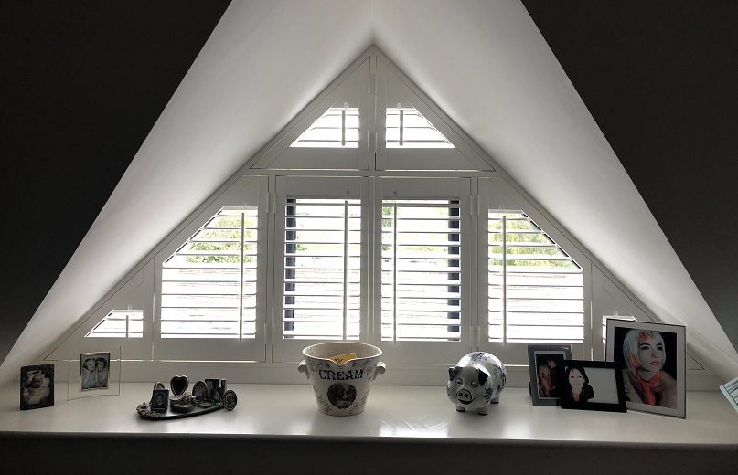 Gable End Interior Window Shutters St Albans
