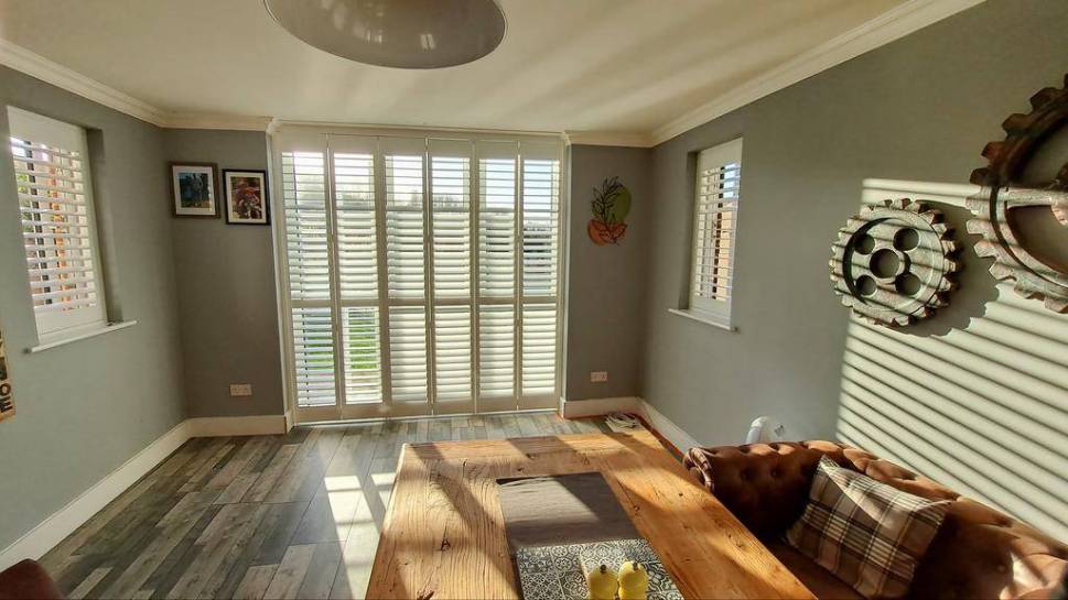 real wood shutters
