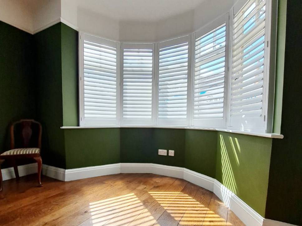control the natural light with window shutters