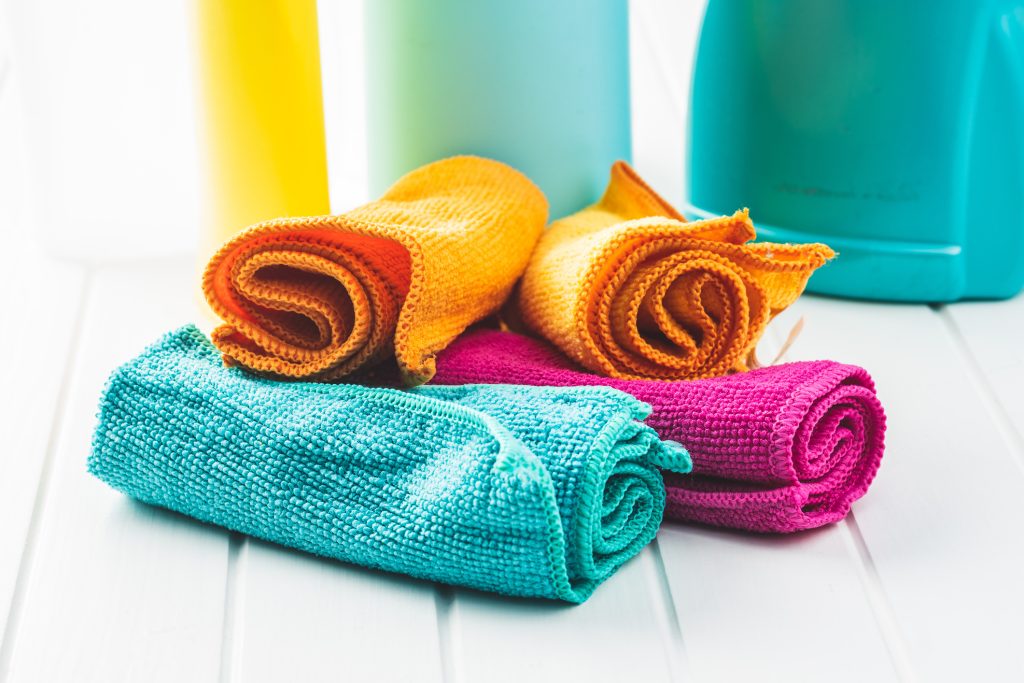 Microfibre cloths