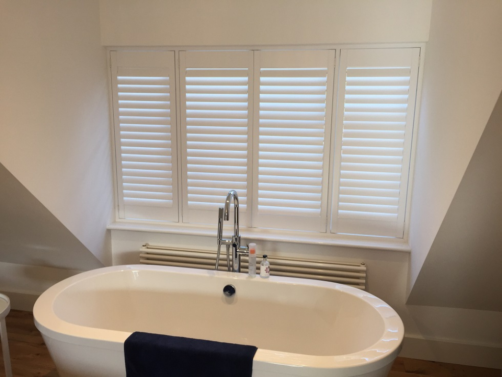 Bathroom Full Height Shutters